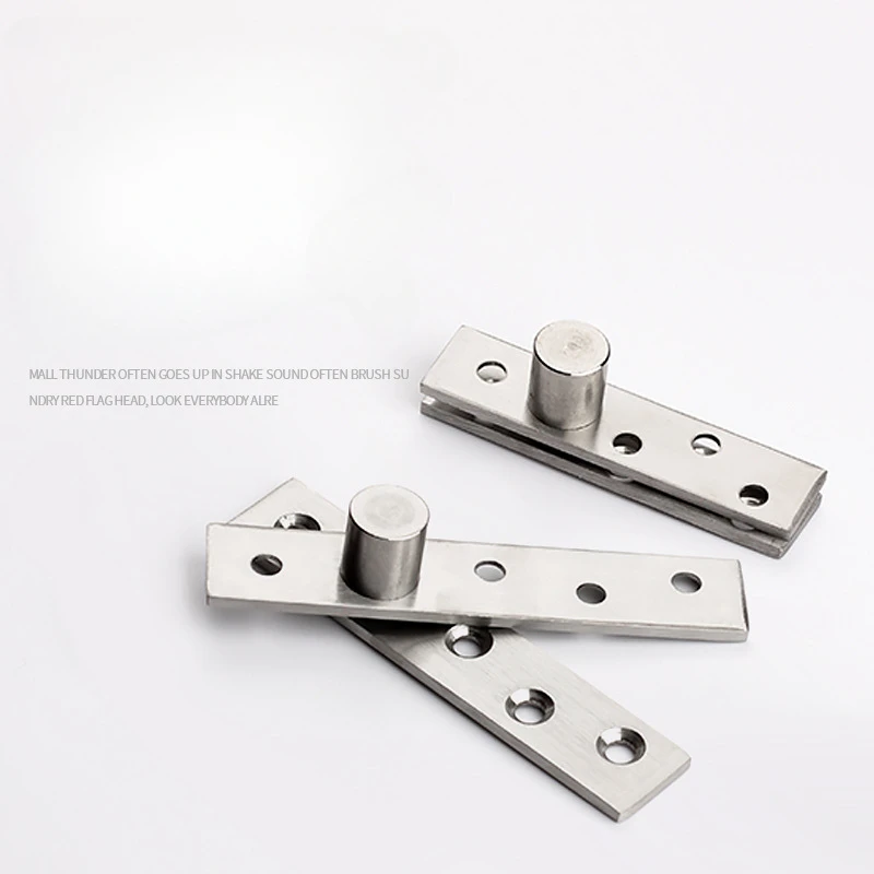 1PC Stainless Steel Pivot Heavy Duty 360-degree Rotating Shaft Wooden Door Hinge Shaft Murphy Positioning Door Shaft Hidden Axis