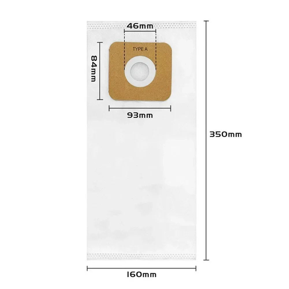 6/10 pièces sacs d'aspirateur grande capacité pour Riccar pour Simplicity S20EZM 5000/6000 aspirateurs verticaux RAH-6/SAH-6