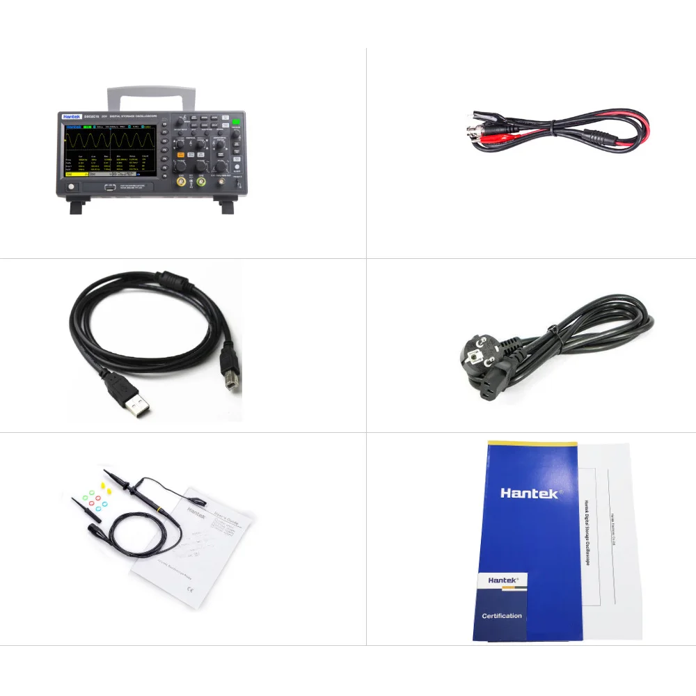 Digital Oscilloscope DSO2C10 C15 D10,2D10 2 Channels 150MHz Osciloscópio 25MHz Signal Generator Voltmeter Frequency Meter