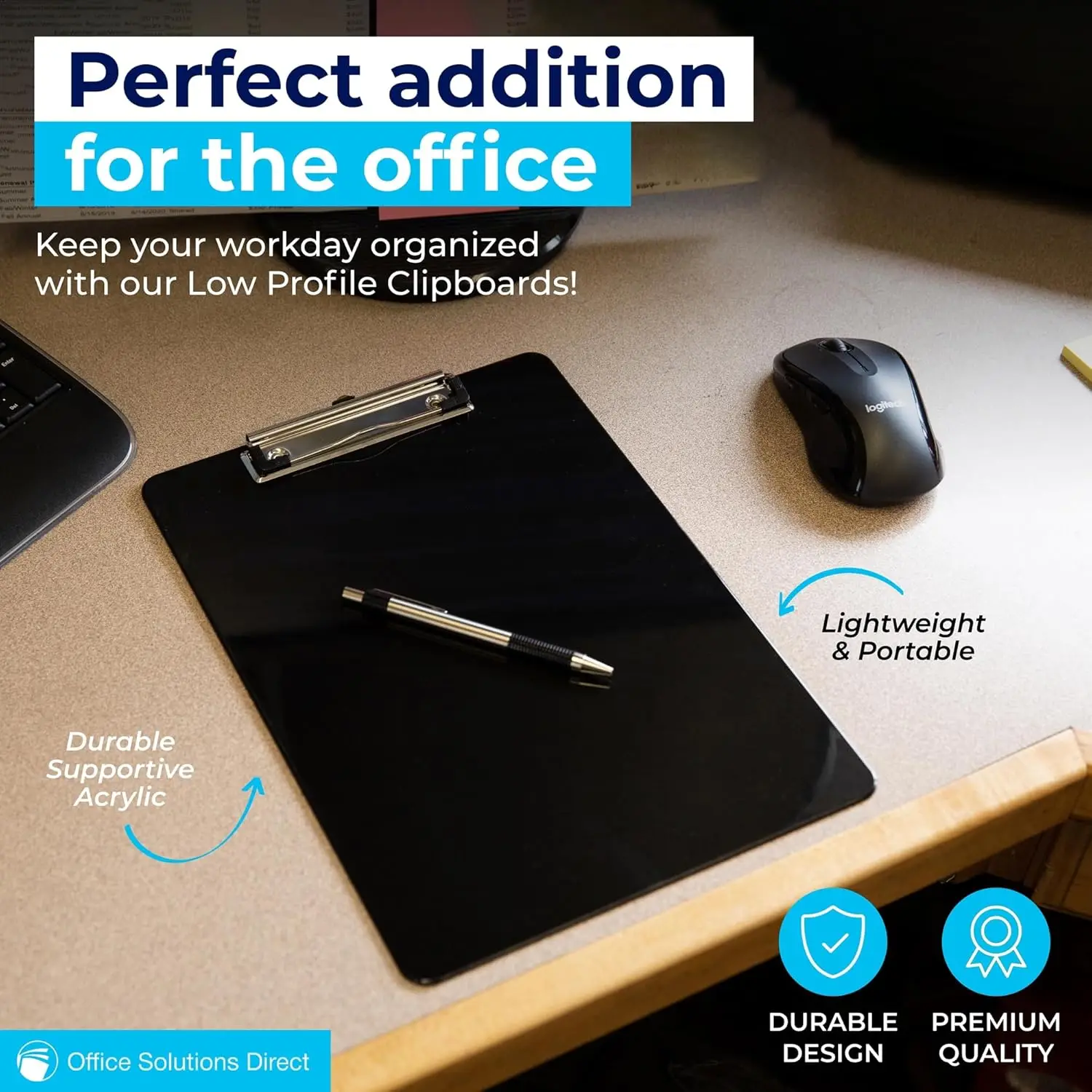 

Черные пластиковые планшеты для обмена (набор из 6 шт.) в упаковке — буфер обмена 12,5x9 дюймов, вмещает 100 листов, низкопрофильный | Акриловые клипсовые доски