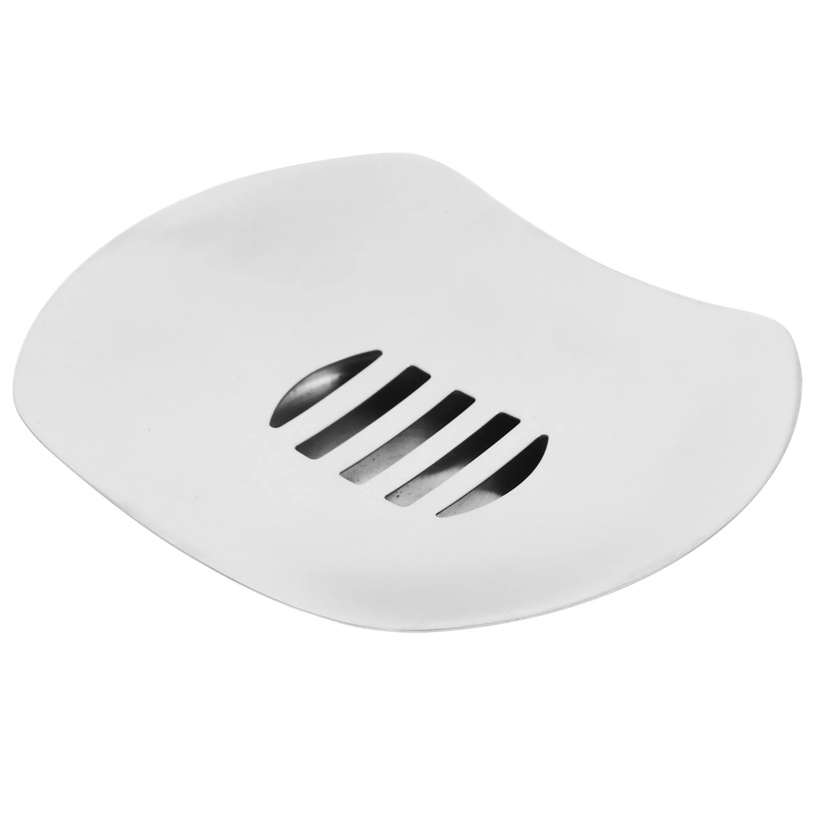 

Stainless Steel Draining Tray for Bathroom Round Soap Soap Tray Dish Kitchen Round Holder Portable Box Home Use