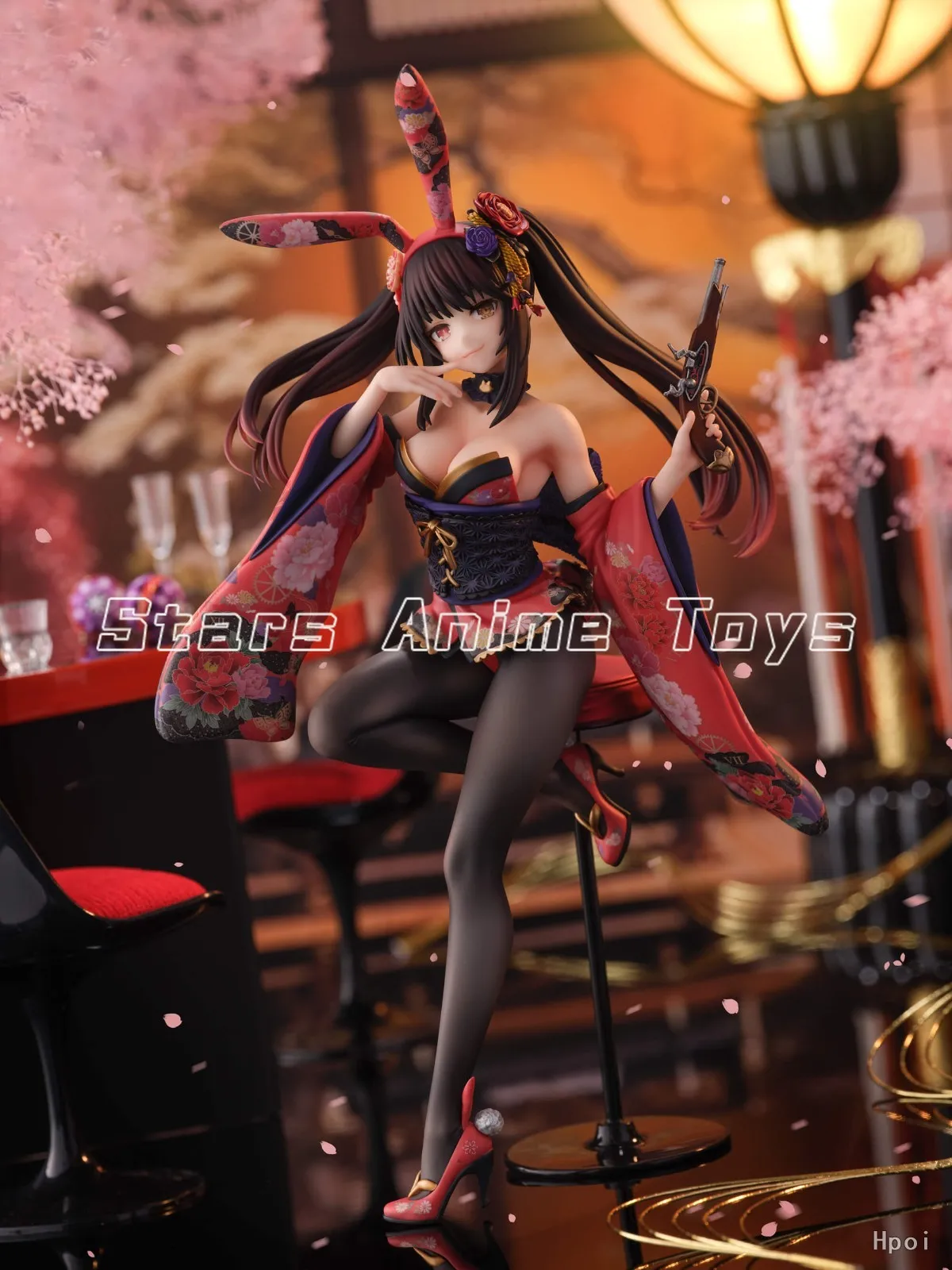 

Original F:NEX DATE ALIVE IV Kurumi Tokisaki Japanese Bunny Girl Anime Figure Ornaments Collection