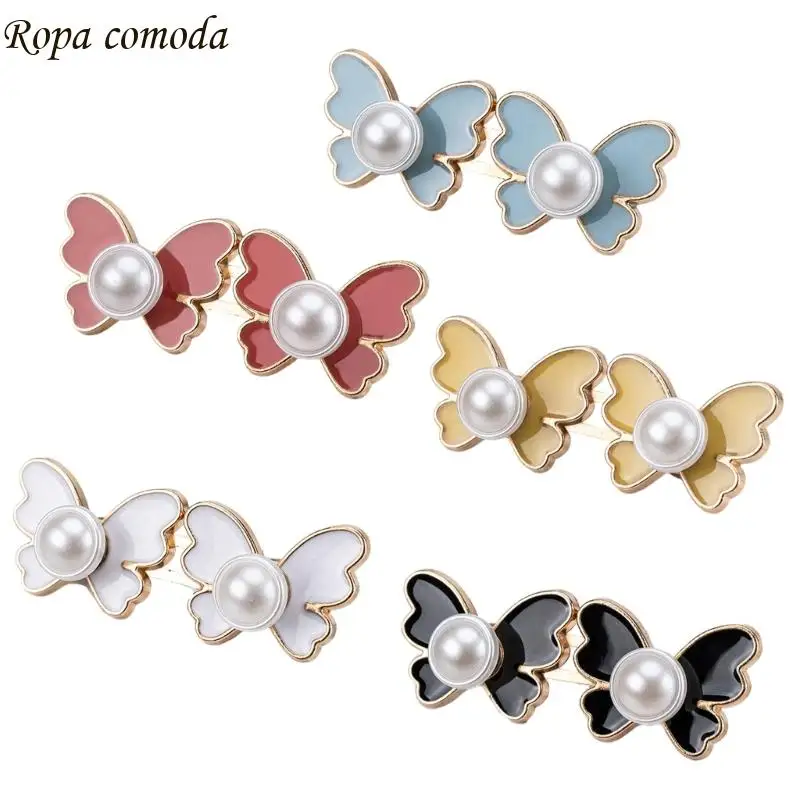 

MXMA 3PCS Jeans Waist Reducers Butterfly Waist Tightening Clip Adjusting Tool Waist Shapers Women Fashion Accessories