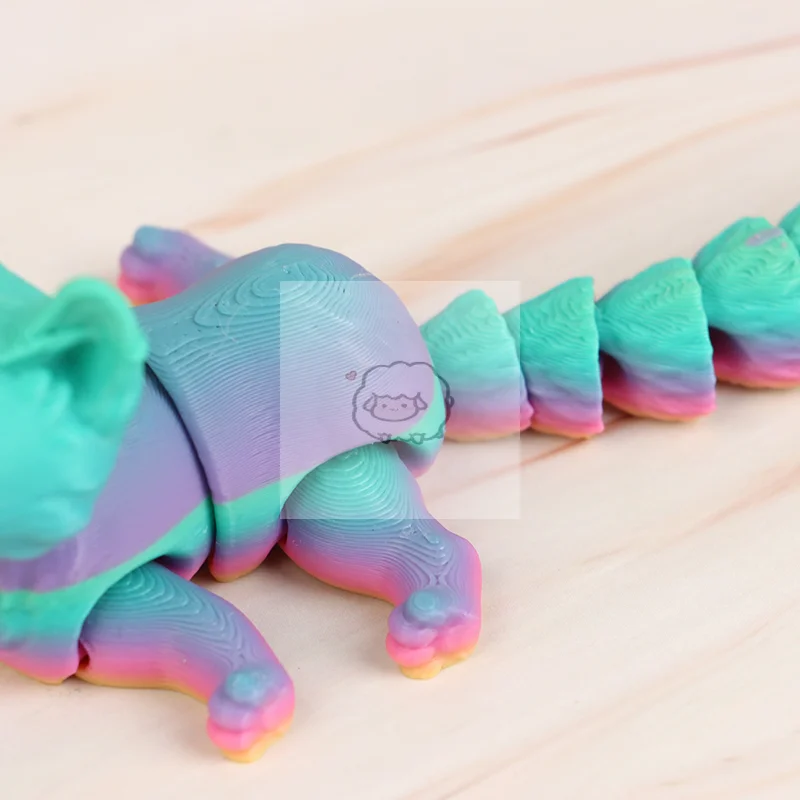 

1 шт. 3D-модель с подвижными суставами хвоста, милый котик-украшение, детский подарок, игрушка-модель, декор для автомобиля и рабочего стола, новый, высокое качество, подарок