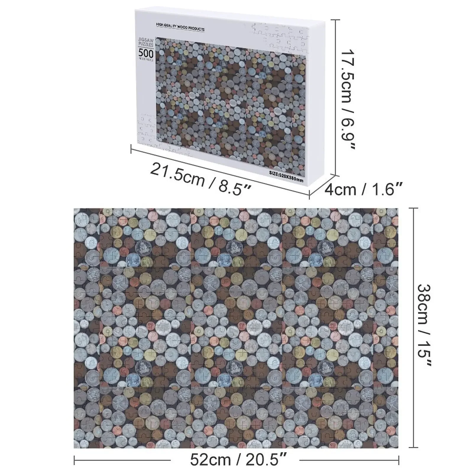 Pièces internationales Puzzle adulte nom en bois jouet en bois Puzzle personnalisé