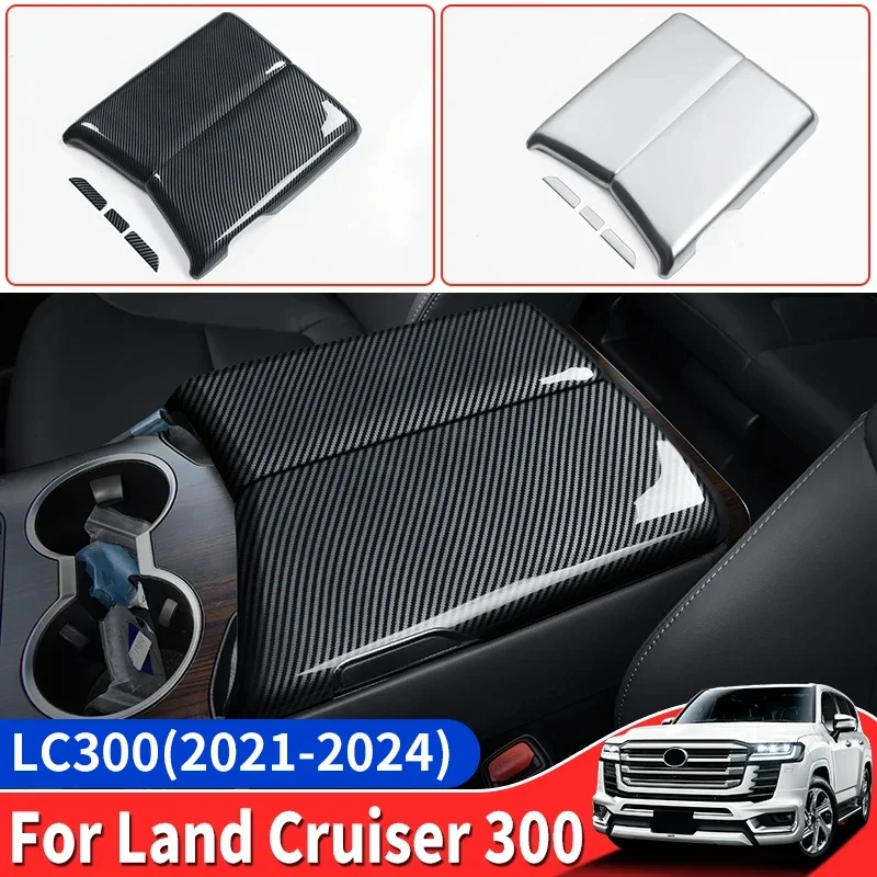 

For Toyota Land Cruiser 300 2021 2022 2023 2025center Armrest Box Protective Cover LC300 J300 Interior Accessories Modification