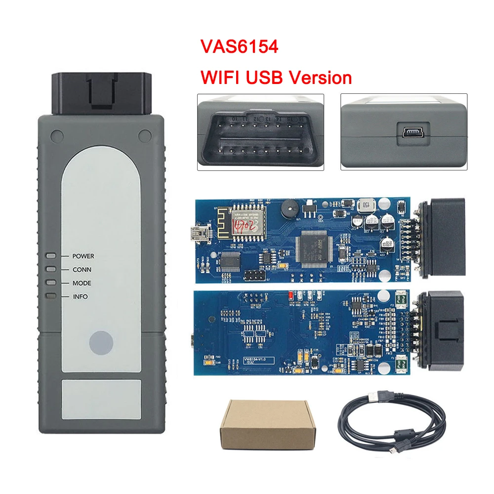 Interfejs programu diagnostycznego OBD ODIS dla Audi VAS6154 USB WIFI oprogramowanie sprzętowe 1.9.4.2 odczyt wyraźny kod pełne systemy