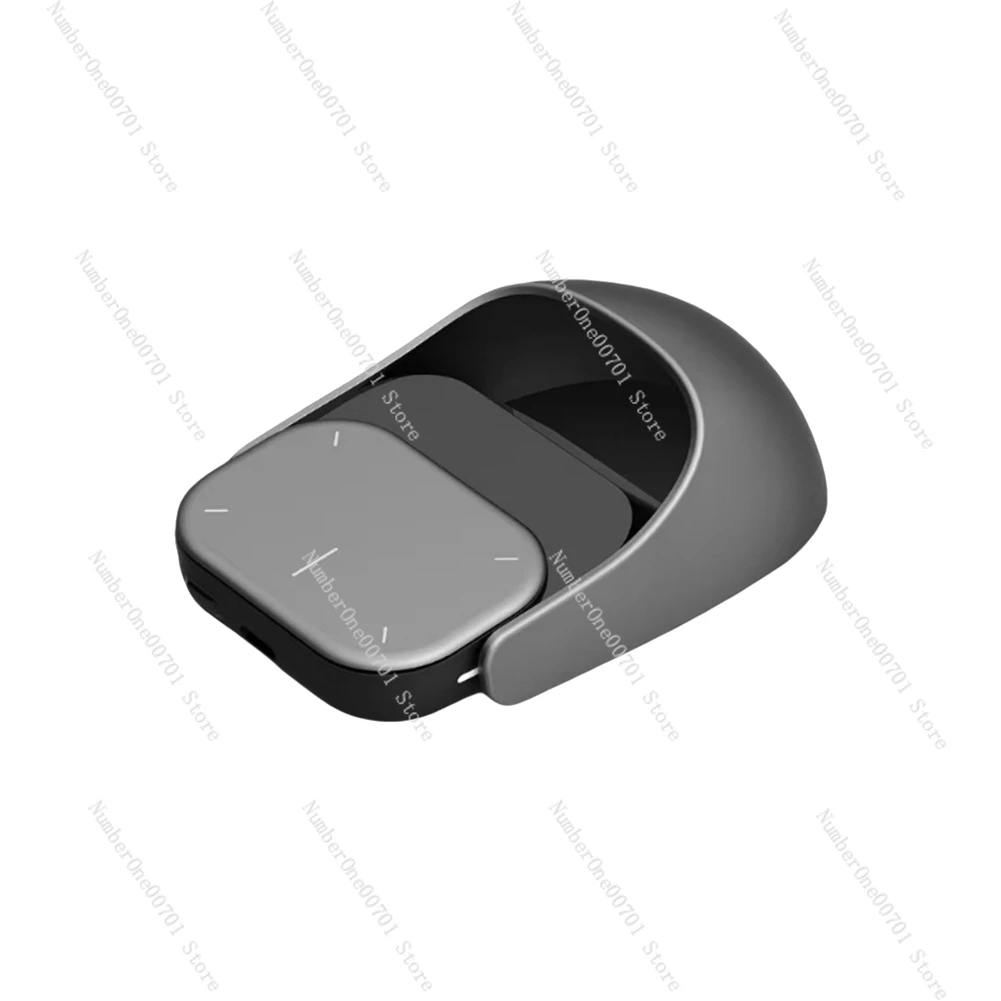 

ATP-Mini Air Mouse Wireless Touchpad Bluetooth Remote AI Recording ChatGPT Enabled Mouse Presenter Recorder Function Gray