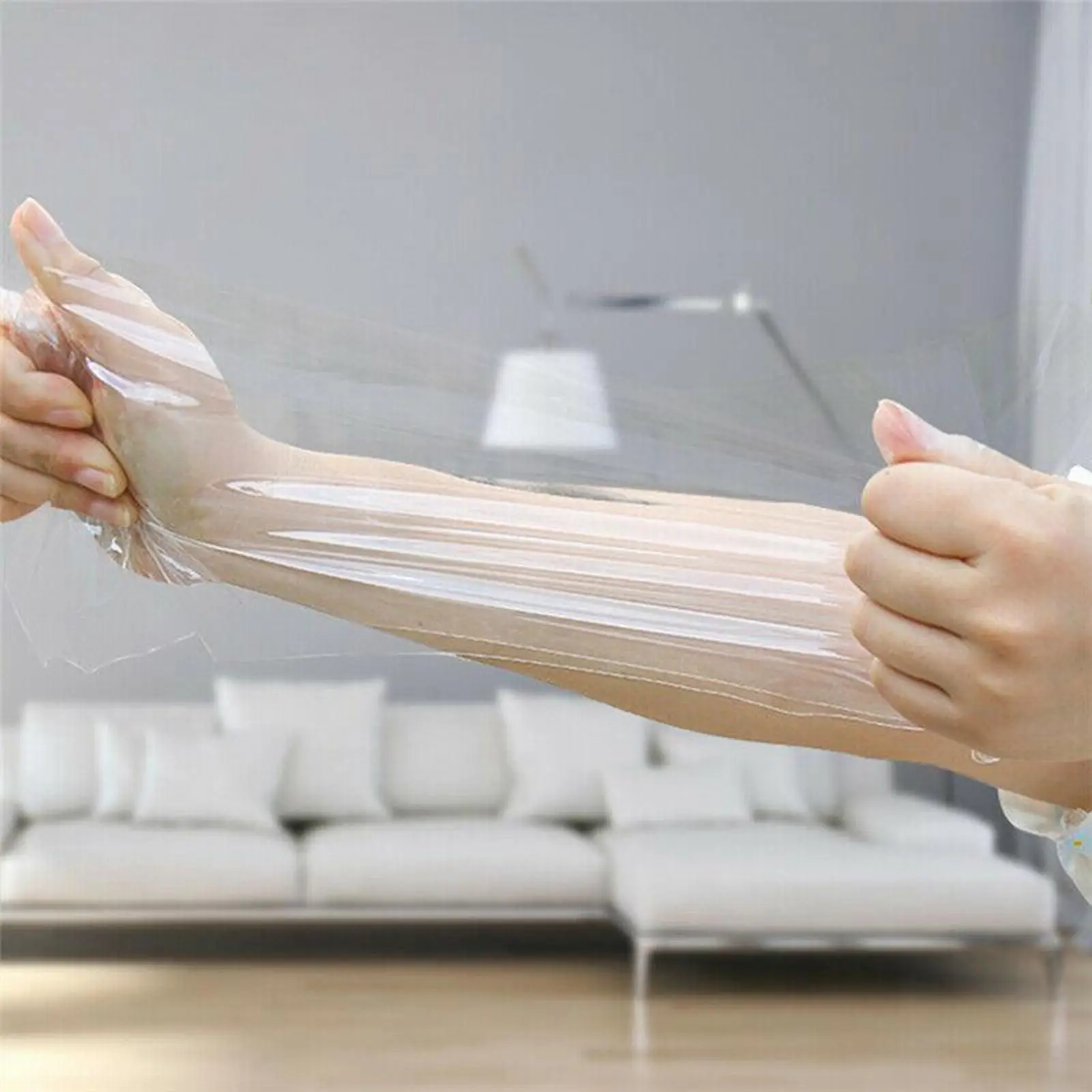 DIY Winter Window Film Self-Adhesive Heat Insulation Windtight Warm Plastic