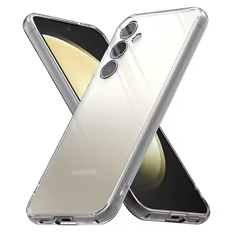 Original Clear Silicone TPU Case For Samsung Galaxy S22 S21 S23 Ultra S20 FE Cases For Samsung A34 A52 A53 A54 5G Bumper Cover
