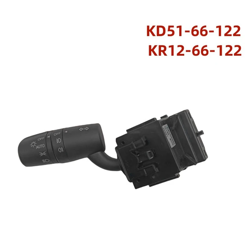 Left Turn Signal Headlight Turn Signal Switch Fog Light Switch KD5166122 KD51-66-122 For Mazda 6 3 CX-5 CX-3