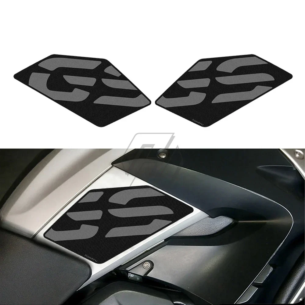 

Motorcycle Tank Grip Traction Pad Side Gas Knee Protection Anti-slip Sticker for BMW R1200GS 2004-2012/R1200GS ADV 2006-2013