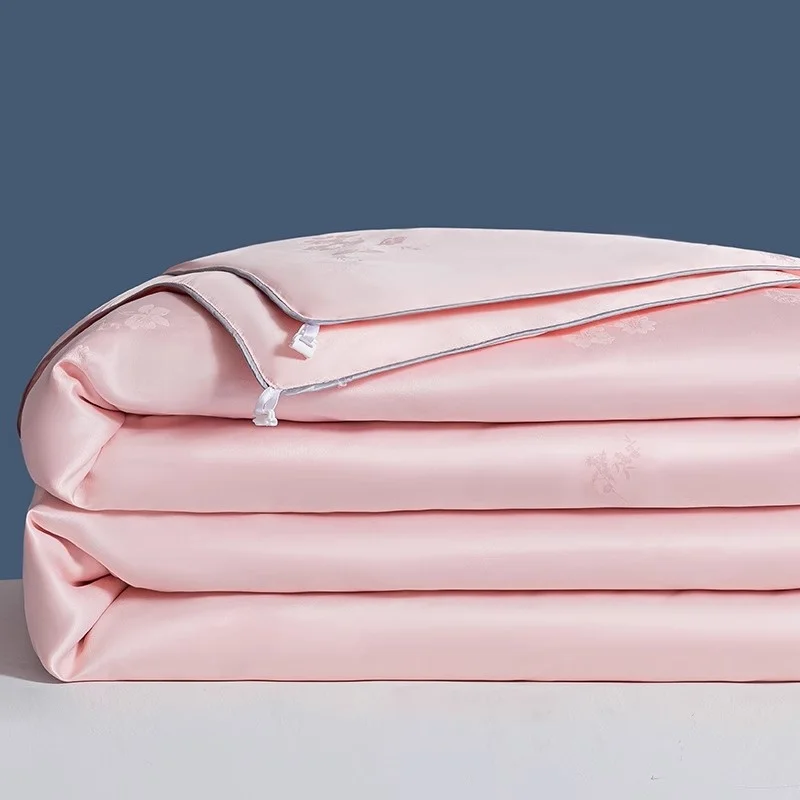 

Thiened Double-Sided Mommy Baby Silk Quilt Winter Warmth Storage Summer Lightweight Crystal Home Textile Flagip Store