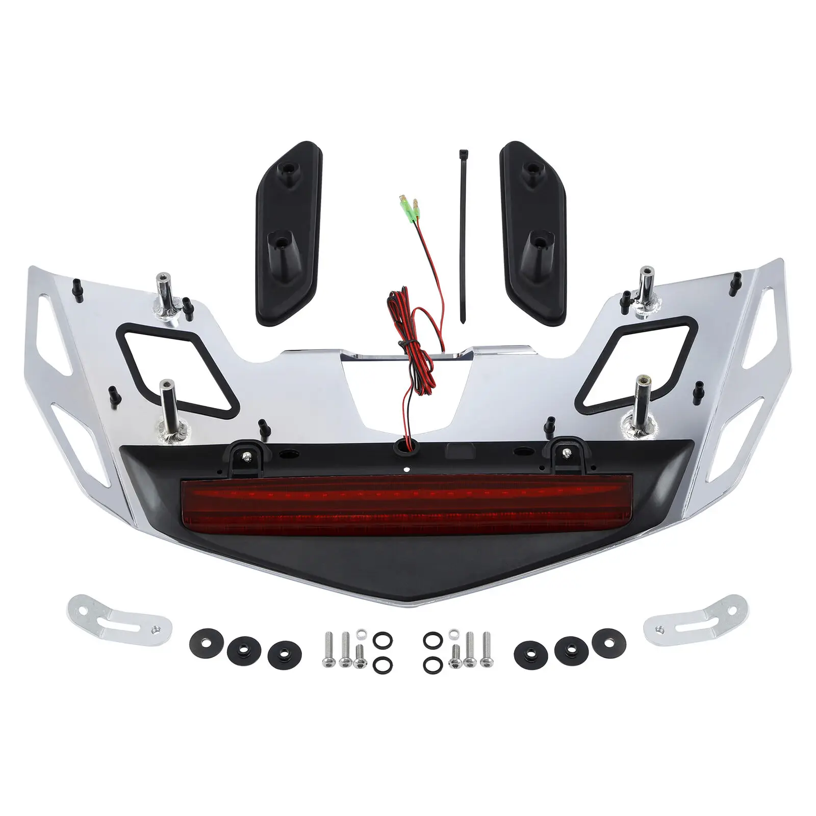 

XF29012069-ER Trunk Luggage Rack LED Brake Light Fit For Honda Goldwing 1800 GL1800 2021-2022