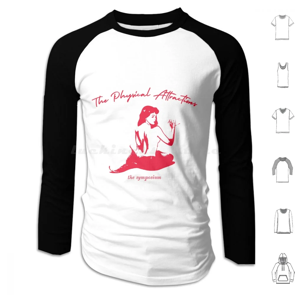 The Physical Attractions Hoodie Cotton Long Sleeve The Symposium The Symposium Band The Physical Attractions Band