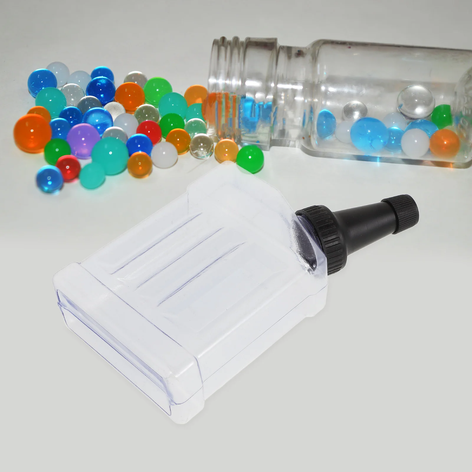 

4 Pcs Bottle Transparent Refill Storage Container Toy Beads Subpackage Reusable Dropper Portable Small Plastic