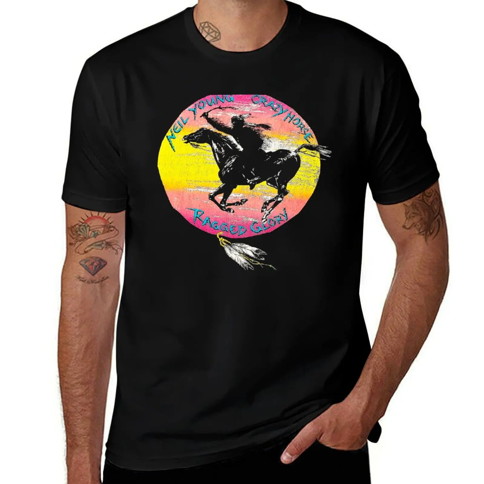 Ragged Glory. T-Shirt Basic Comfort Fit for Men T-Shirt