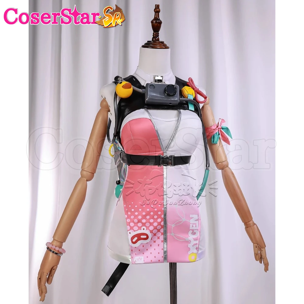 CoserStar-SR Game Zenless Zone Zero ZZZ Ukinami Yuzuha Косплей Костюм Женский Хэллоуин Вечеринка Ролевая Игра Comic Con