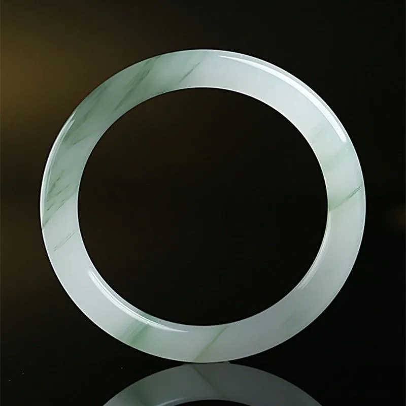 

Натуральный браслет Tianshan Cuiyuan, кварцевый нефритовый браслет, золотой шелковый нефрит, цветок Cuiyuan