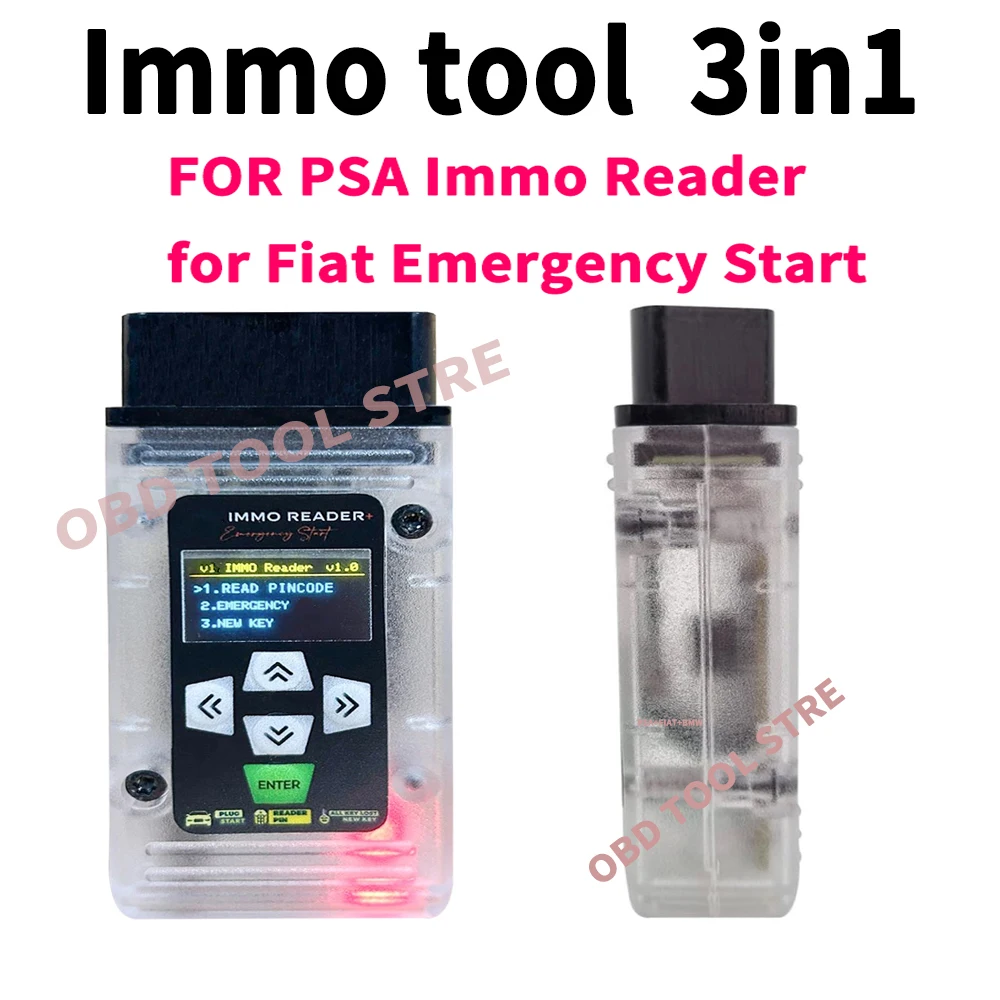 Emergency Start for FIAT FOR PSA Immo Reader 3in1 FOR PSA  for BMW Plug and Play  Update Version 1.1 for BMW Force Ignition Tool