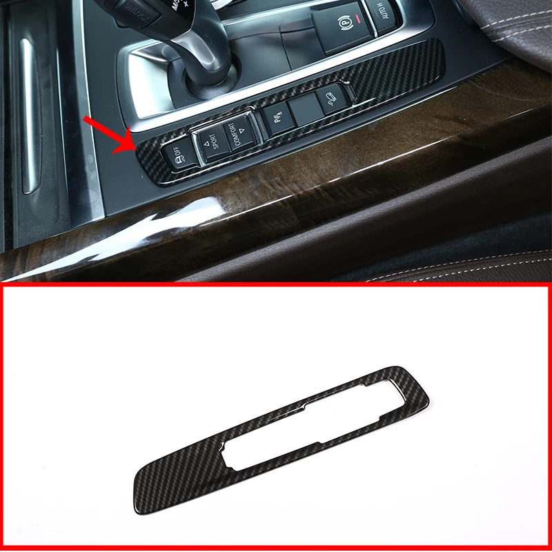 

Для BMW X5 F15 X6 F16 2014-2018 автомобильная ручка переключения передач из углеродного волокна, накладка на левый руль