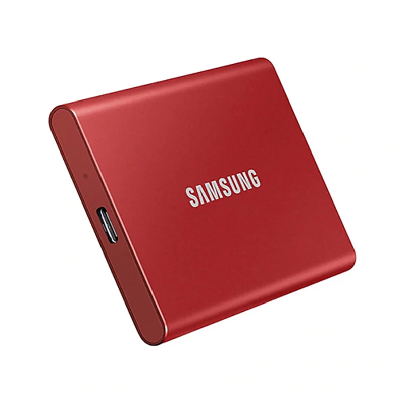 Imagem -04 - Samsung-ssd Externo Portátil Tipo-c Unidades de Estado Sólido Compatível para Laptop Usb 3.2 Gen Interface 500 t7 1tb 2tb