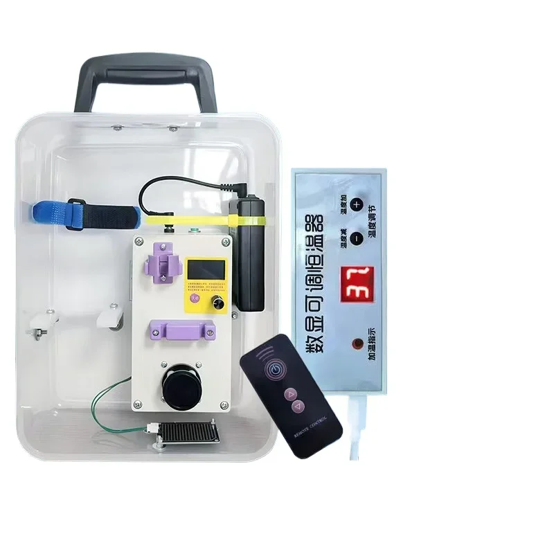Temperature control heating household liquid peristaltic pump, portable, intelligent silent peristaltic pump