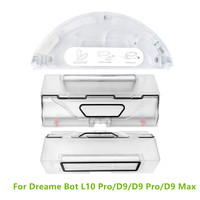 Dust Collecting Box with Hepa Filter For Dreame Bot D9/D9 Pro/D9 Max Water Tank For Dreame Bot L10 Pro Vacuum Cleaner Parts