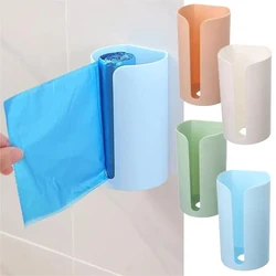 Garbage Bag Storage Box Wall Mounted Trash Bags Holder Kitchen Plastic Bag Container Bathroom Garbage Bag Dispenser Organizer