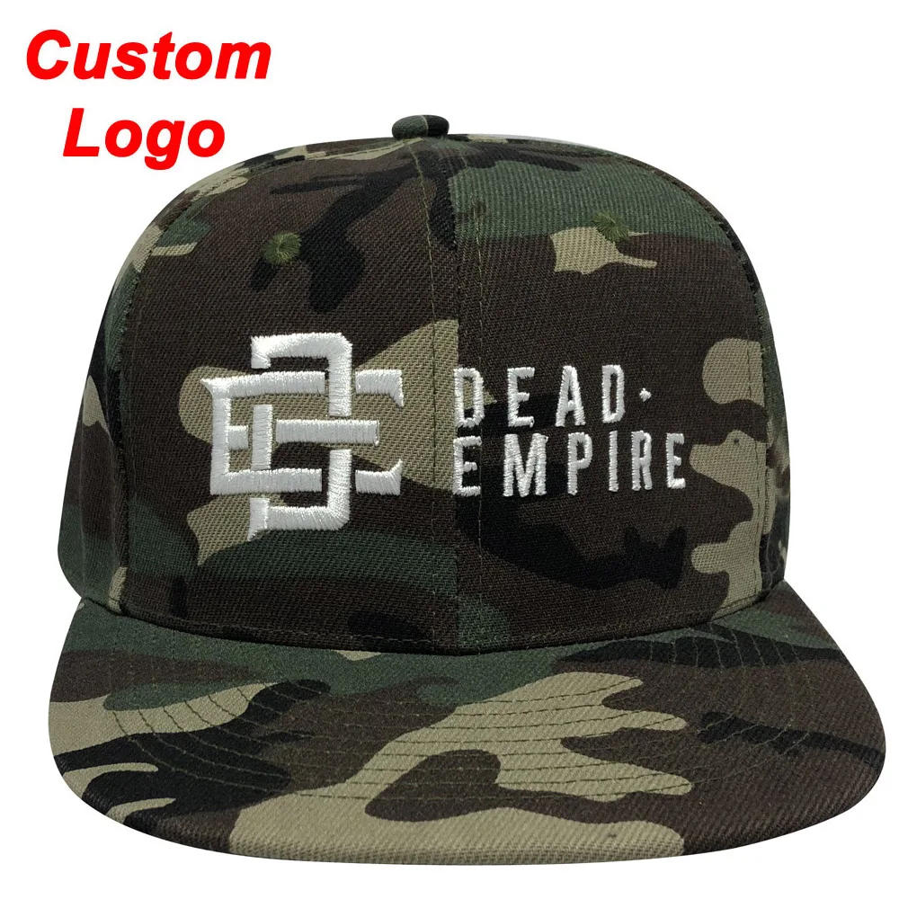 

Custom Duck Tongue Peaked Cap Softball Camouflage Camo Fabric Unisex Decorate Day Golf Tennis Sun Protected Hiphop Sports Hat