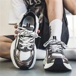 Men Women Sneakers Plus Size 41 42 43 Women's Casual Shoes Fashion Chunky Sneakers Woman Thick Sole Sport Shoes  Big  Size Shoes