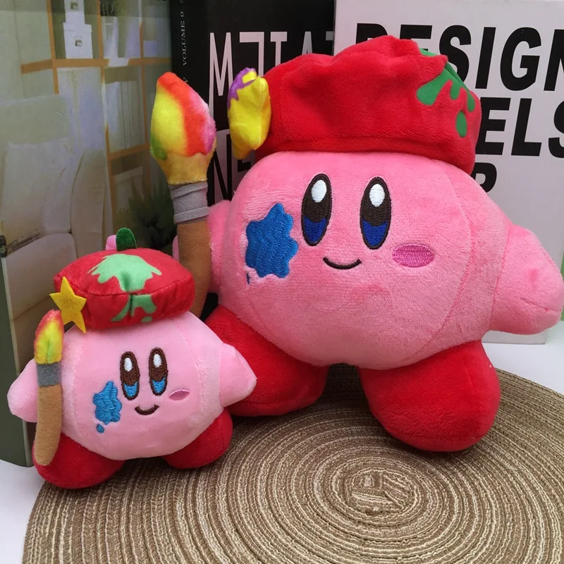 Nuevo Peluche de Anime Star Kabi Kirby, Muñeco de Peluche Suave, Peluche Rosa Esponjoso, Almohada Decorativa, Juguetes para Regalo Infantil