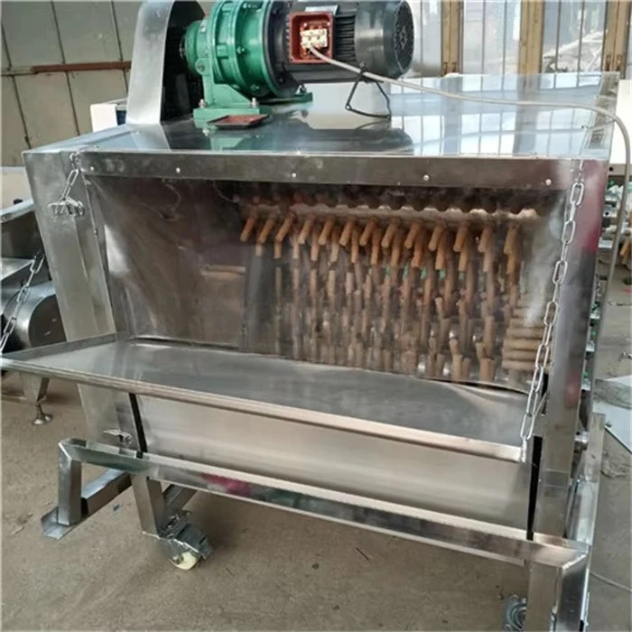Energy-saving chicken plucking ironing machine and hair removal machine