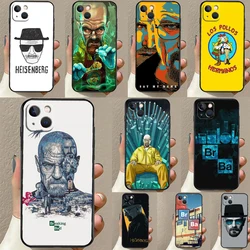 Heisenberg Breaking Bad Case For iPhone 16 15 14 13 12 11 Pro Max XS XR X Plus 12 13 Mini Bumper Back Cover