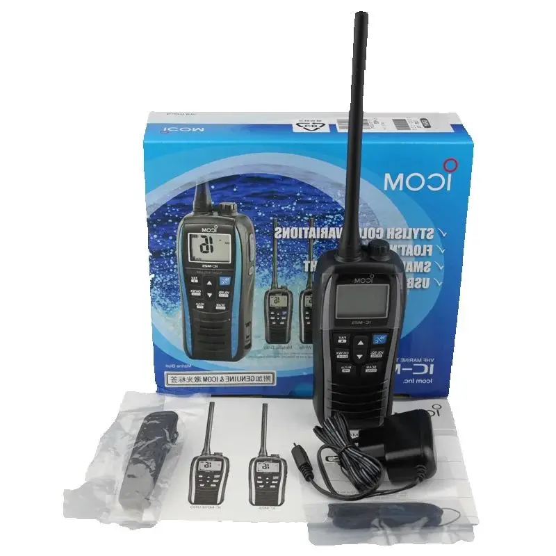 Профессиональная рация IC-M25 IPX7 Водонепроницаемая FM Морская рация Морская УКВ
