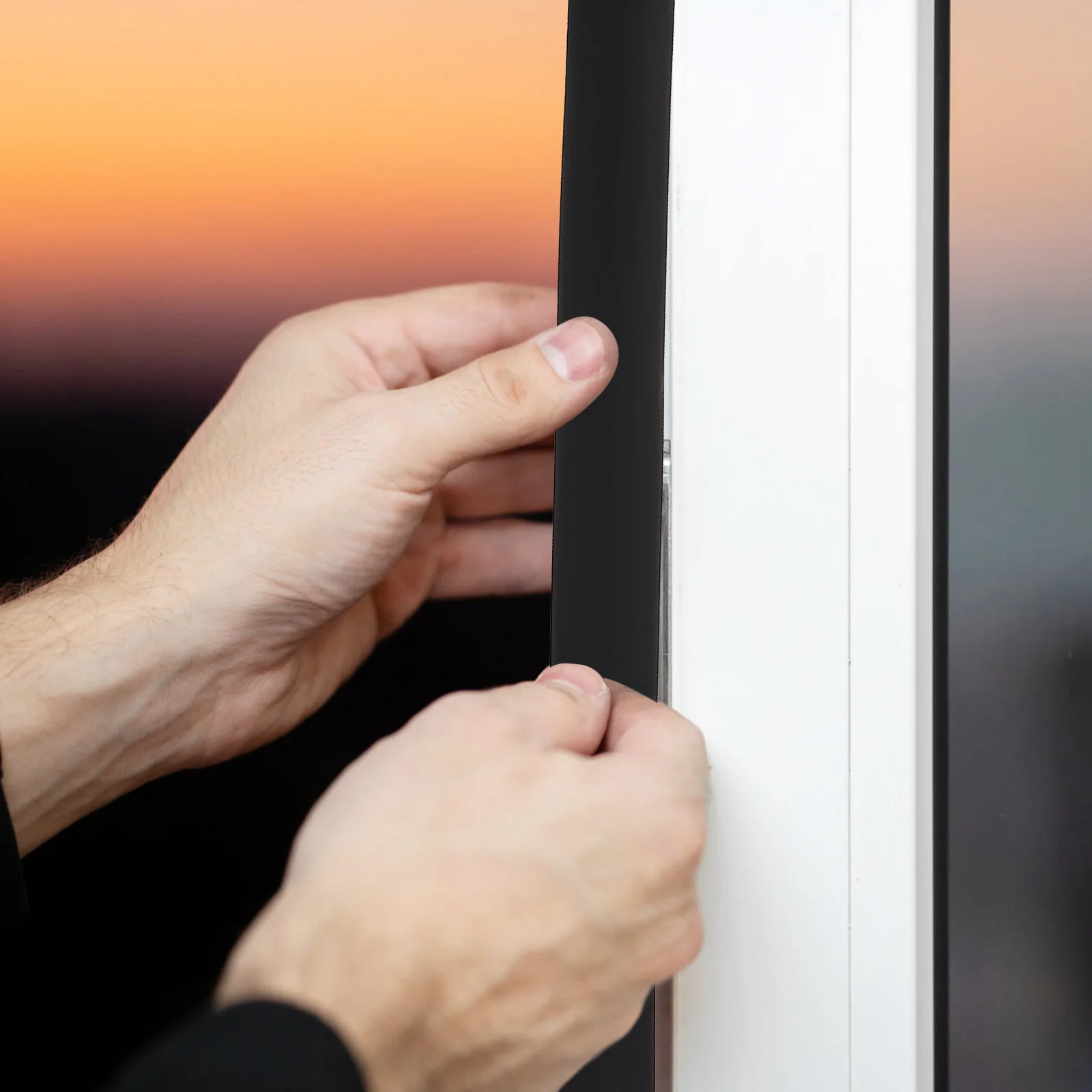 شريط غطاء أرضي ذاتي اللصق من مادة PVC، شريط عتبة مرن ومتين للمنزل والفندق والمطعم وموصل فجوة الانتقال للأرضيات #5