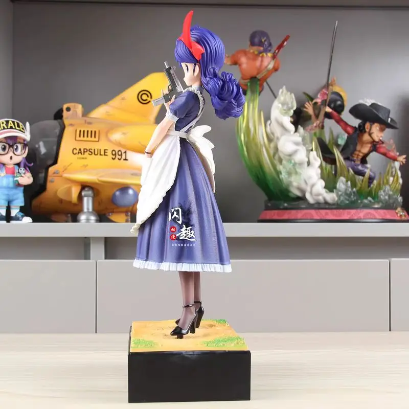 30cm Dragon Ball Z Ranchi modelo Anime DBZ Super Saiyan figuras de acción de juguete lanzamiento estatuilla PVC GK estatua adornos regalo para niños