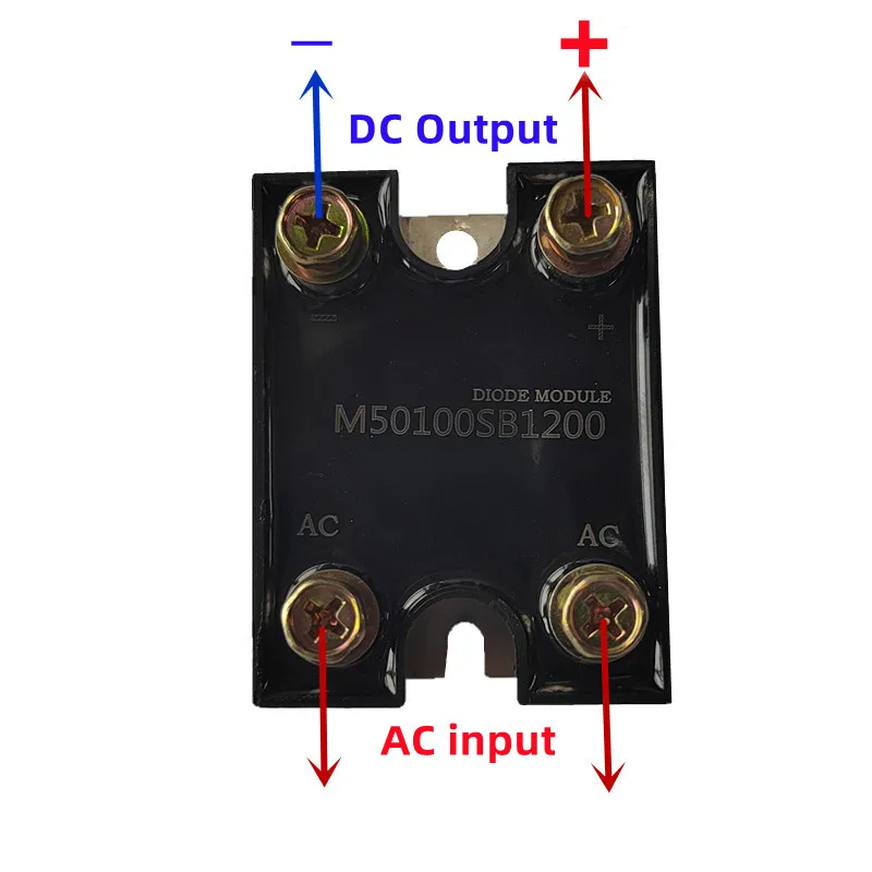 M50100SB600 single-phase rectifier bridge module M50100SB1200 M50100SB1600 AC to DC 100A 600V 1200C 1600V