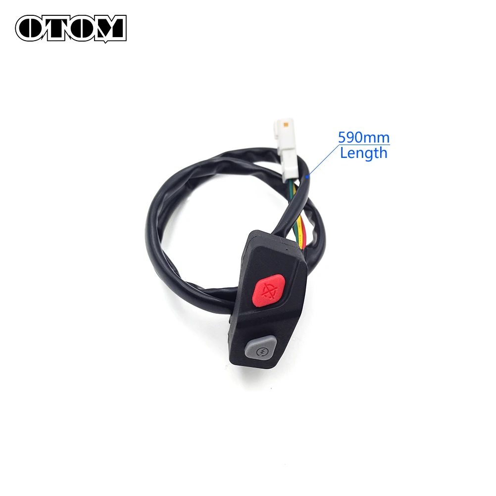 OTOM 2024 Motorcycle Engine Starter Kill Switch Multi-Function Handlebar Flameout Button Electric Controller ON/OFF For KTM XCW