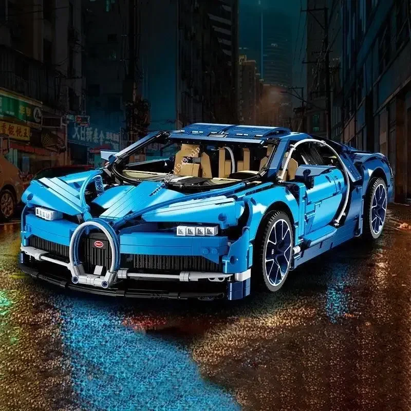 Super Racing Car Chiron 1:8 Static Building Blocks for Adults 42083s Bricks High-tech Educational Toys Toy Vehicles Models Gift