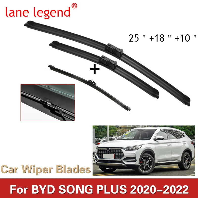 Wiper Blades For BYD SONG PLUS 2020 2021 2022 Car Accessories Front Windscreen Wiper Blade Brushes Cutter Auto Good 25\