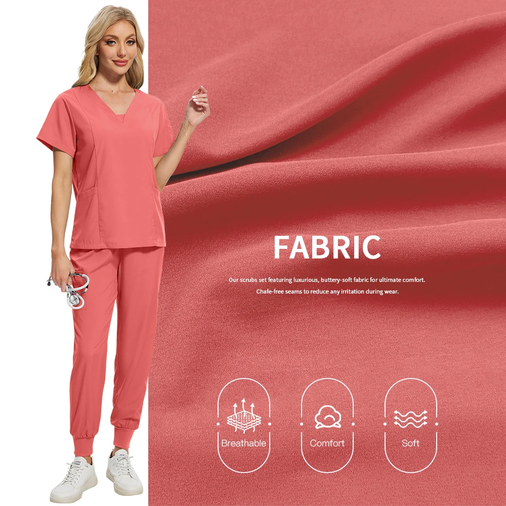 غرفة العمليات الزي الطبي بالجملة مستشفى العمل فرك مجموعة اللوازم الطبية ممرضة جراحة الأسنان دعوى ملابس العمل الجراحية