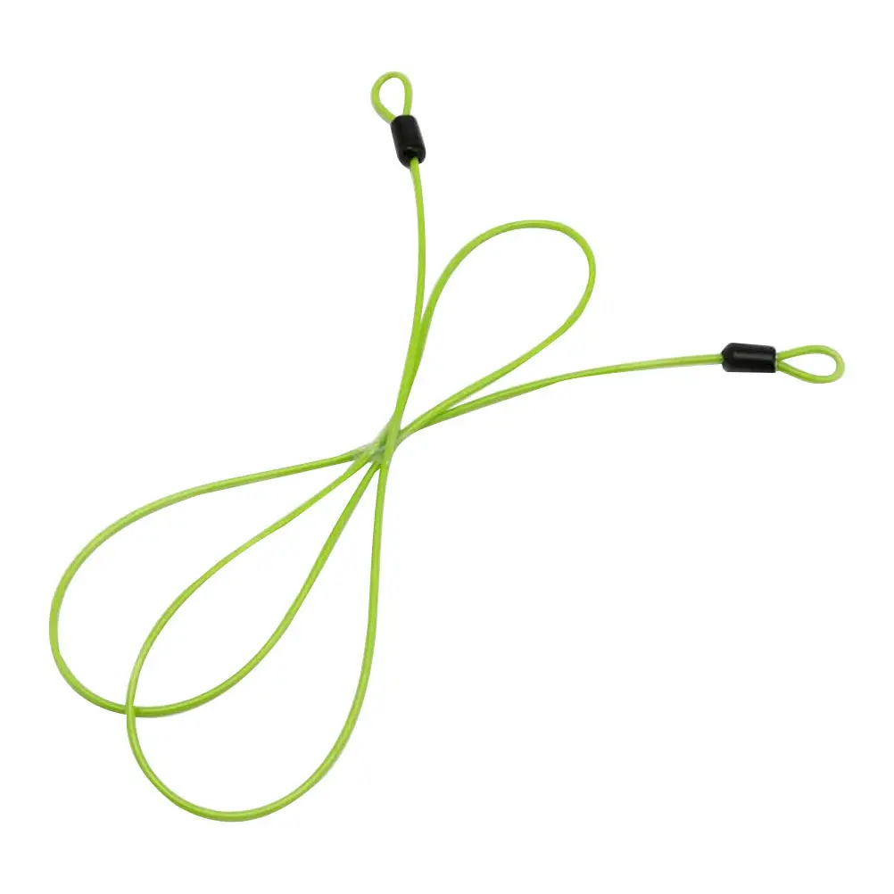 1Pcs High-Strength Steel Wire Lock Double Loop Anti-Theft Bike Steel Rope for Outdoor Cycling Luggage Motorbike Security