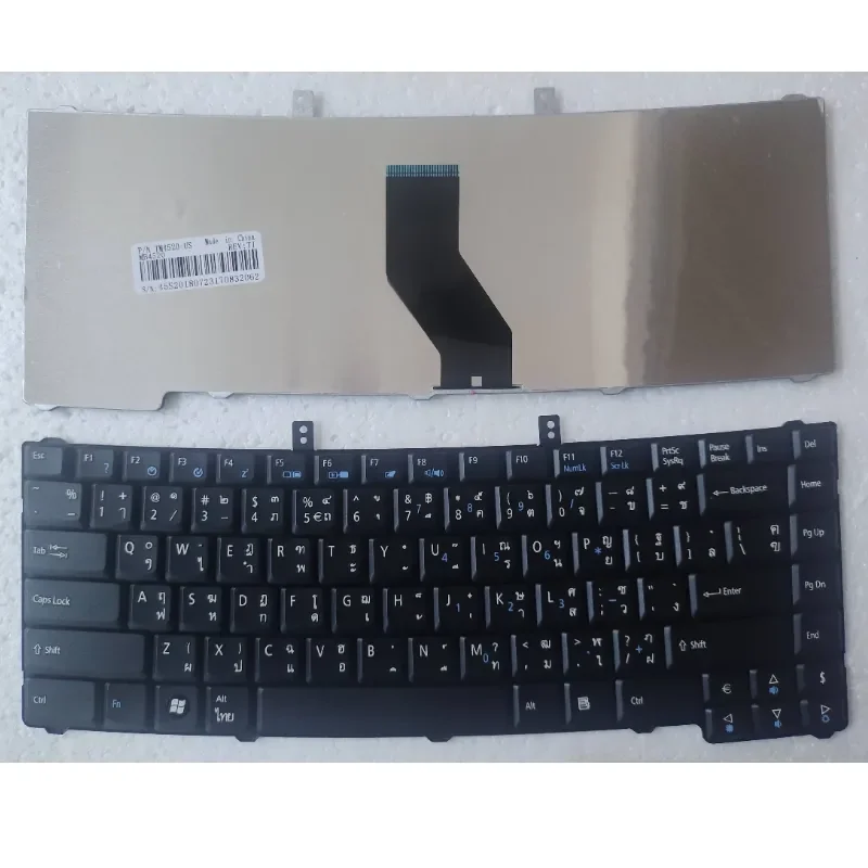 

Replacement Thai Keyboard for ACER TM4520 4320 4630Z TM5710 5530G TI Laptops with Text Labels