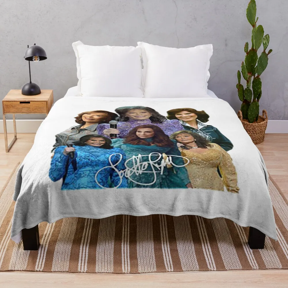 

rip loretta lynn- loretta lynn Throw Blanket