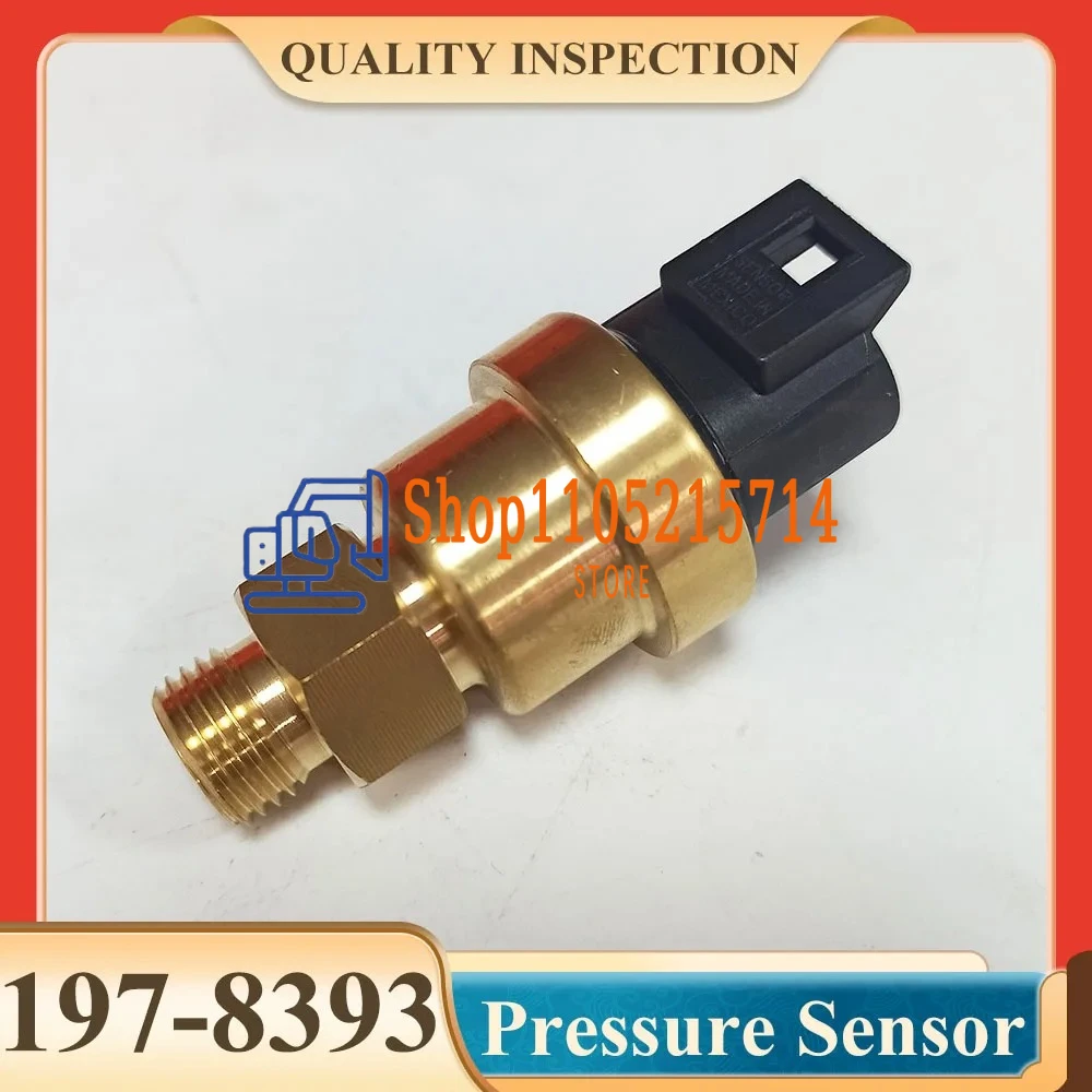 197-8393 Excavator Parts Pressure Sensor 161-1703 for C7 C9 Engine 324D 325D 329D 330C 336D 1978393 1611703