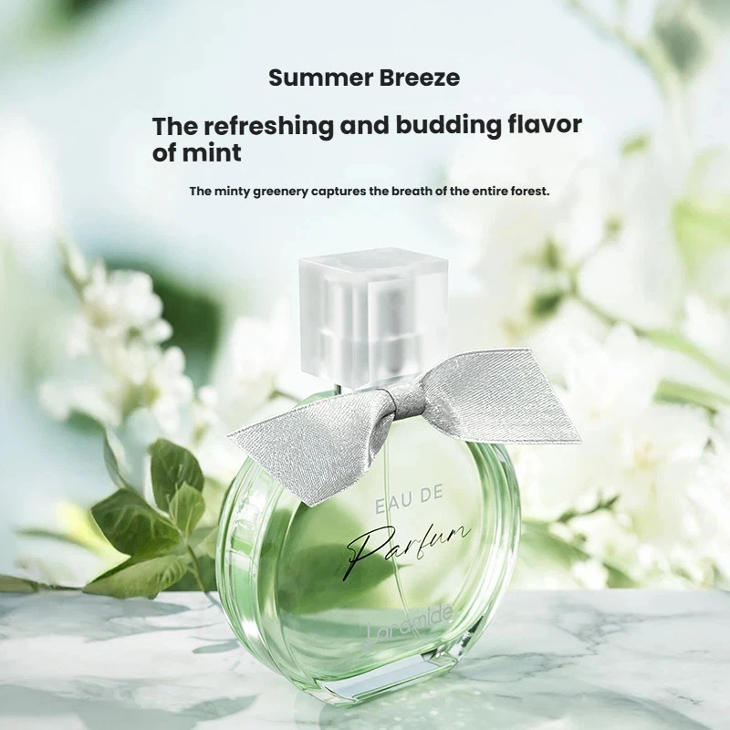 

50ml Mint Green Floral Water-scented Fragrance with A Neutral Note, Suitable for Daily Use and Versatile for Various Occasions