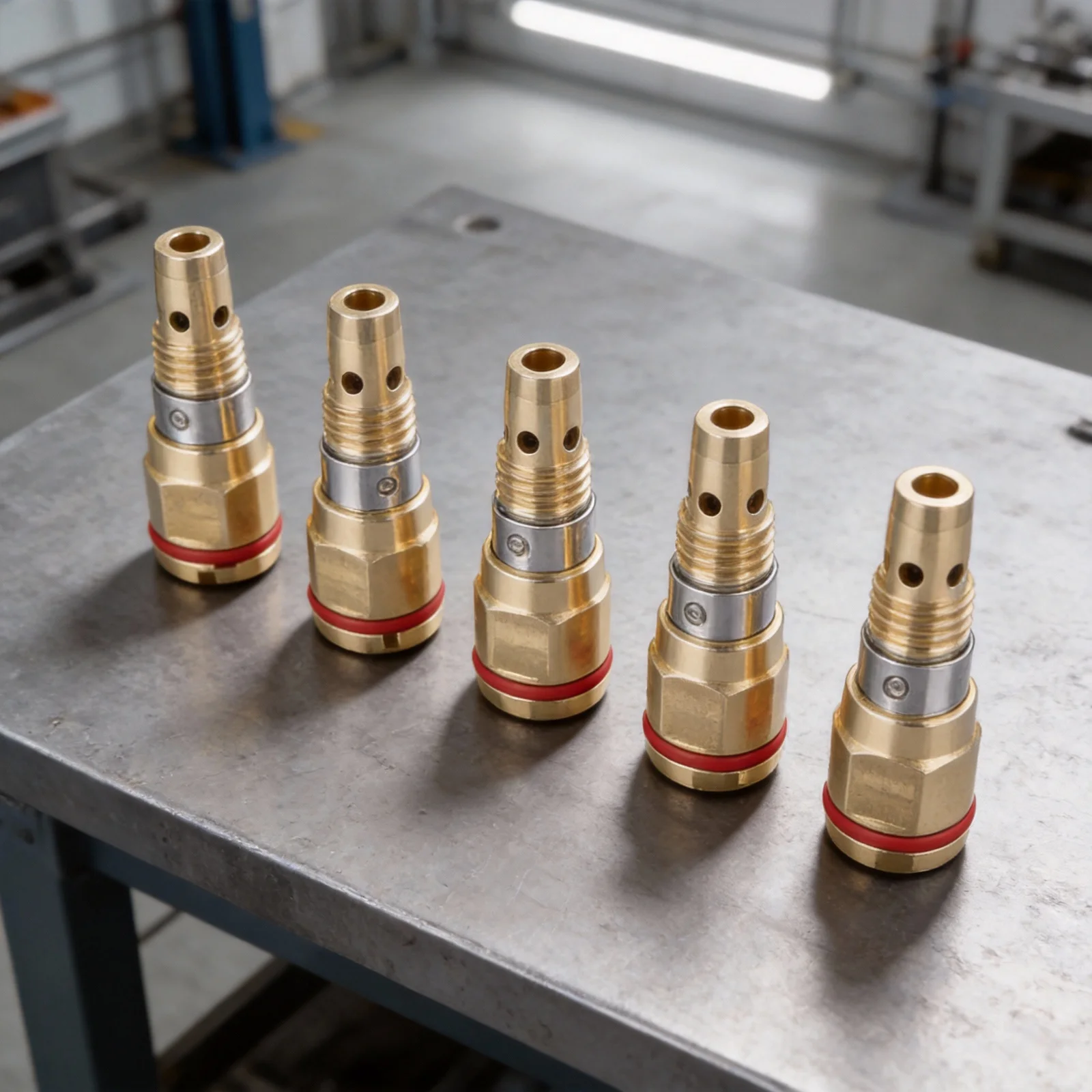 Welding Tasks Welding for Gas Diffuser Copper Welding Consumables Welding Nozzle Gas Nozzle Welding Performance