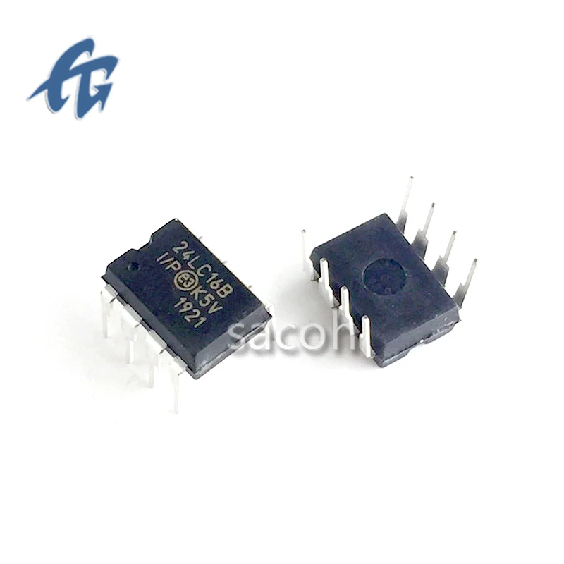 

(SACOH Best Quality) 24LC16B-I/P 10Pcs 100% Brand New Original In Stock