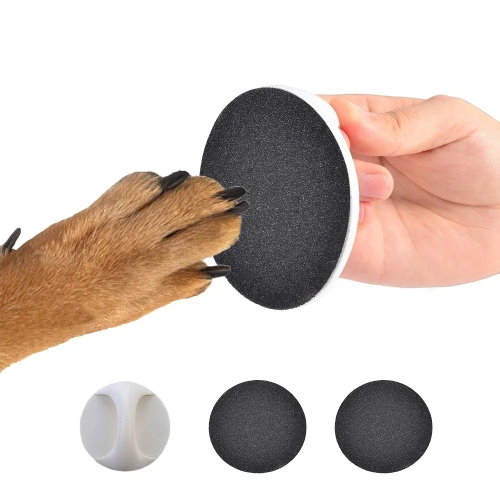 Professional Cat Nail Scratch Board Sandpaper Grinding Pad Portable Handheld Dog Nail File Nail Smoothing